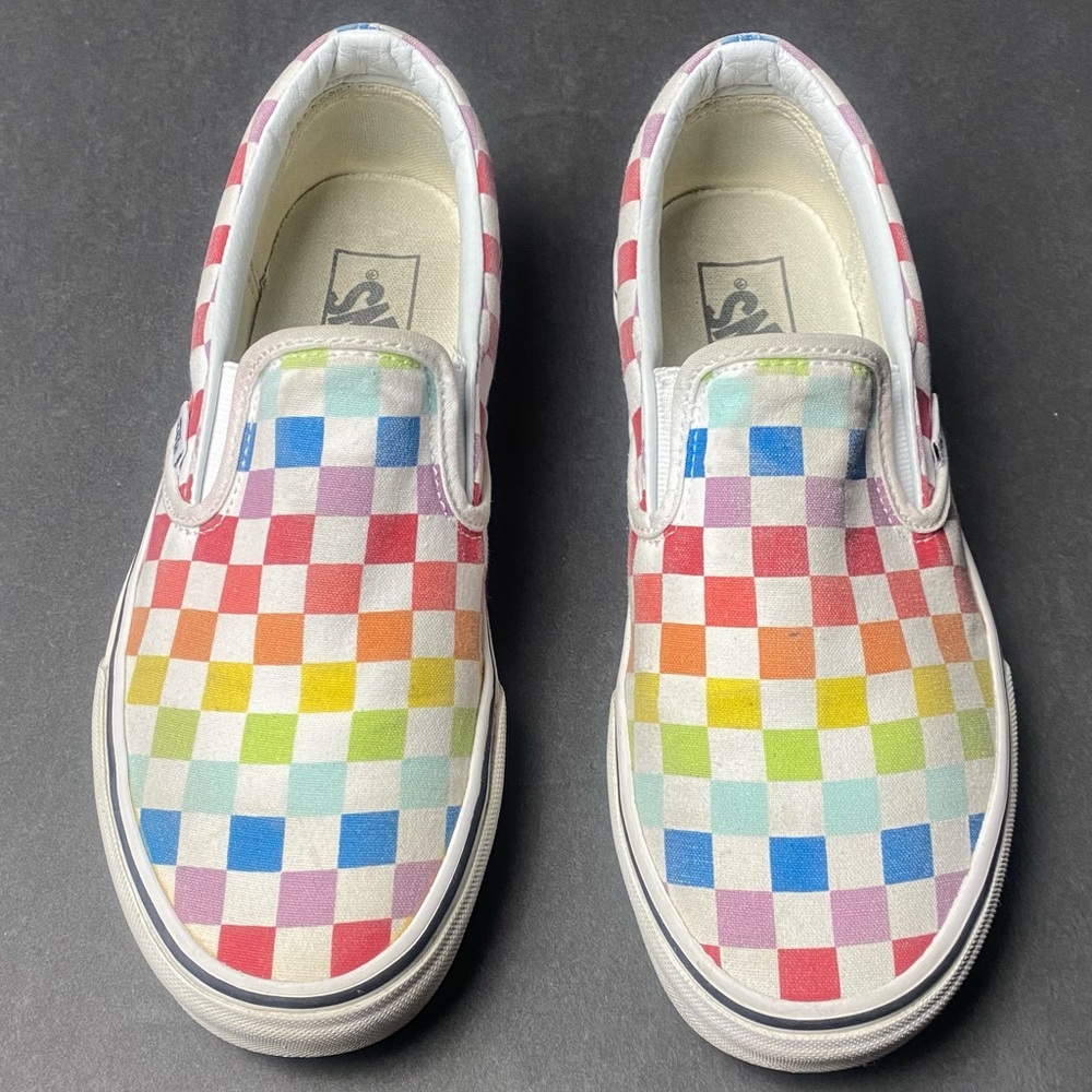 Vans Slip-On Rainbow Checkerboard